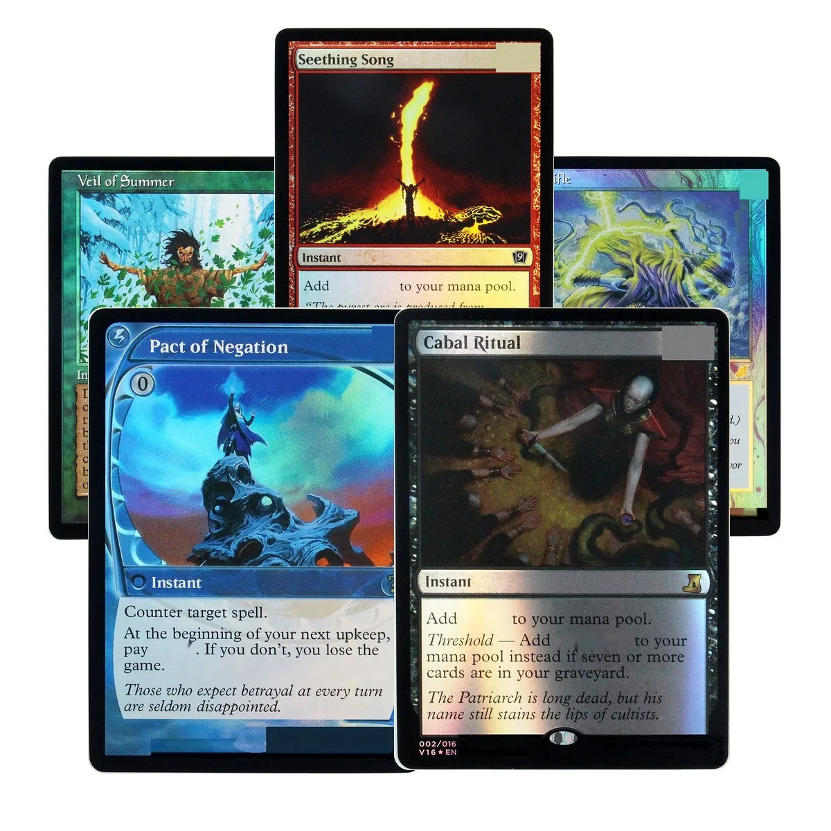 Foil Wheel of Fortune Akroma's Will Awaken the Woods Cabal TCG Proxy Cards Custom Top Quality Game Collection Trading Cards