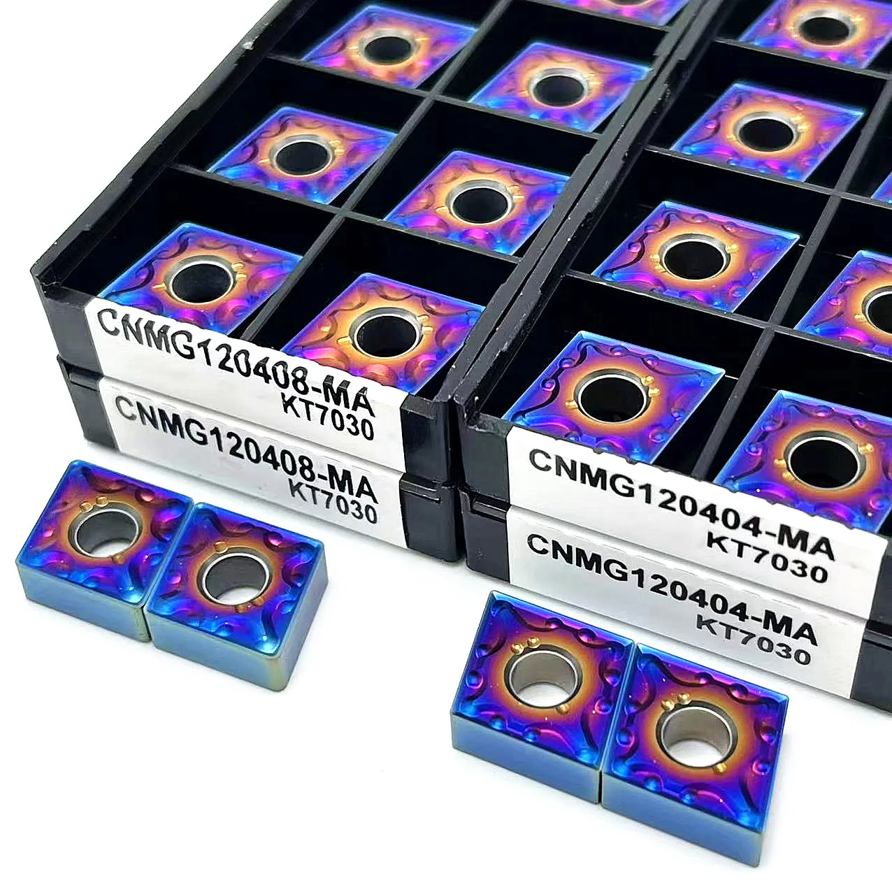 Nano blue CNMG120404 MA KT7030 utensili per tornitura esterna CNMG 120408 inserti in metallo duro utensile da taglio utensili CNC utensili da taglio per tornio