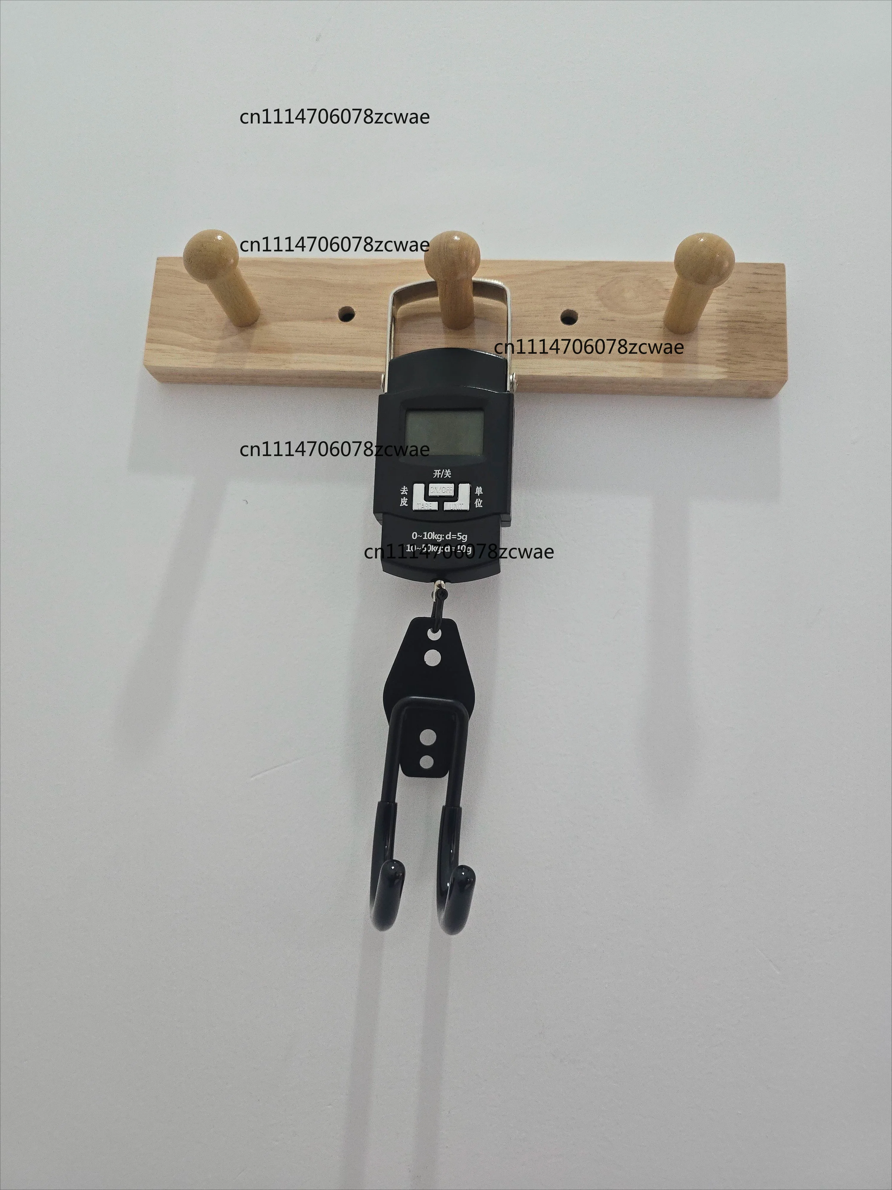 For Bicycle Outdoor Home Use Portable Electronic Hanging Scale Handheld Hook Weighing Tool