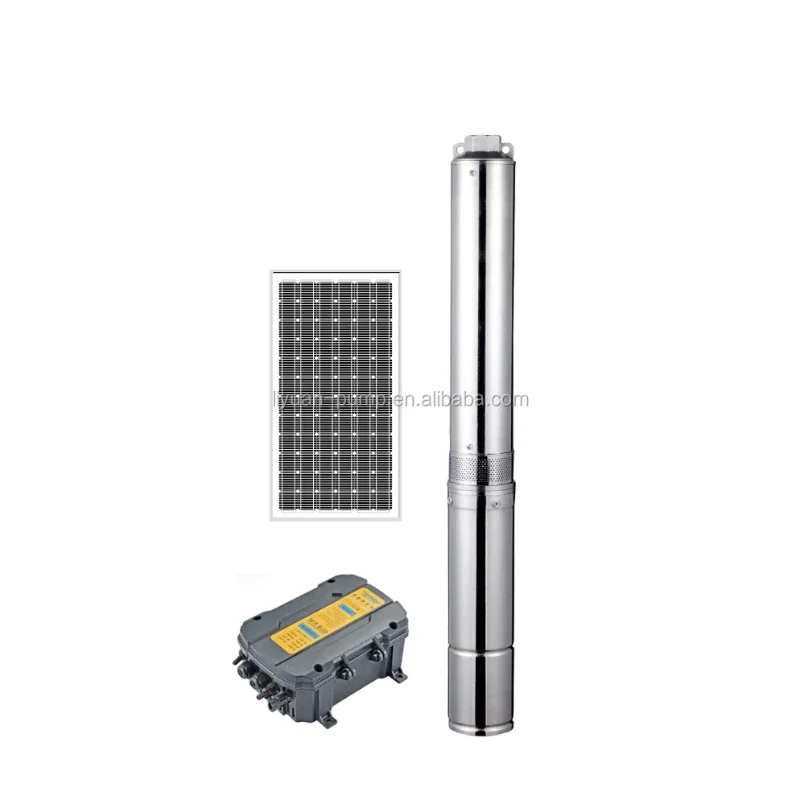 AC/DC Motor Solar Deep Well Submersible Pump