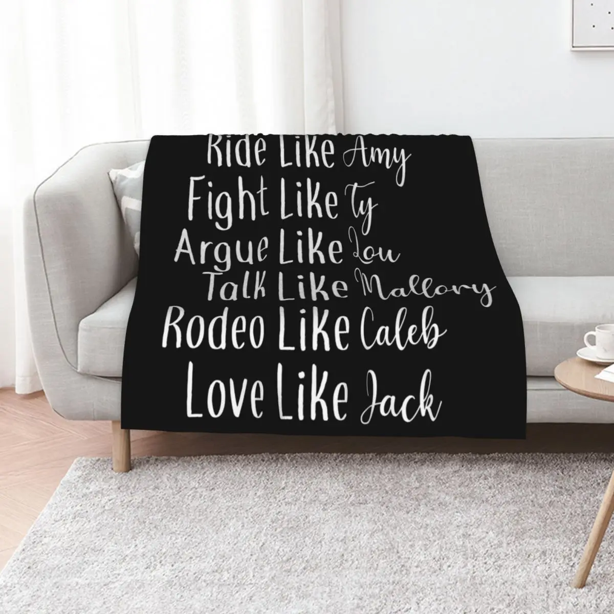 Ride Like Amy Throw… - image