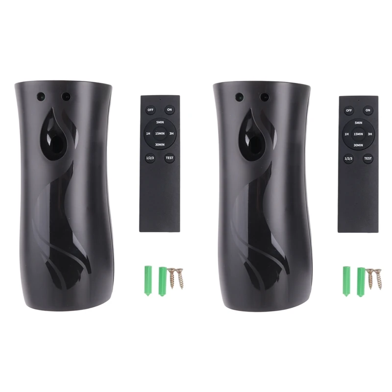 Sale 2pack Automatic Air Freshener Spraying Dispenser, Wall Mounted or Freestanding Sprayer Holder, Multiple Time Settings