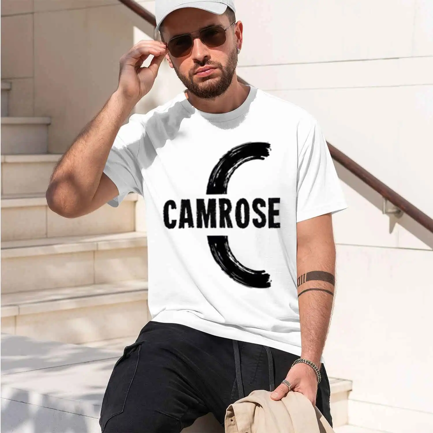 Ultrabas Men's Cam T-Shirt Cam Graph T-Shirt Eco-Friendly 2026 New Model Short-sleeve crewneck T-Shirt Classic Casual Multiple C