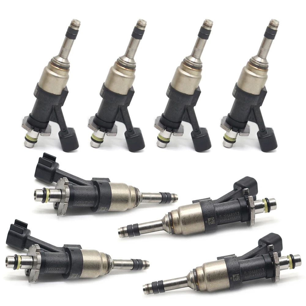 8PCS Fuel Injectors 12668393 12672370 12656931 For GMC Sierra Yukon For Cadillac Escalade For Chevrolet Camaro Silverado 6.2L V8