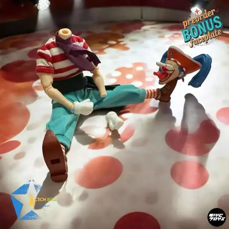 

In Stock Action Role 1/12 SHF One Piece Buggy The Clown The Cunning Clown Anime Action Figures Toys Model PVC Gift Collector