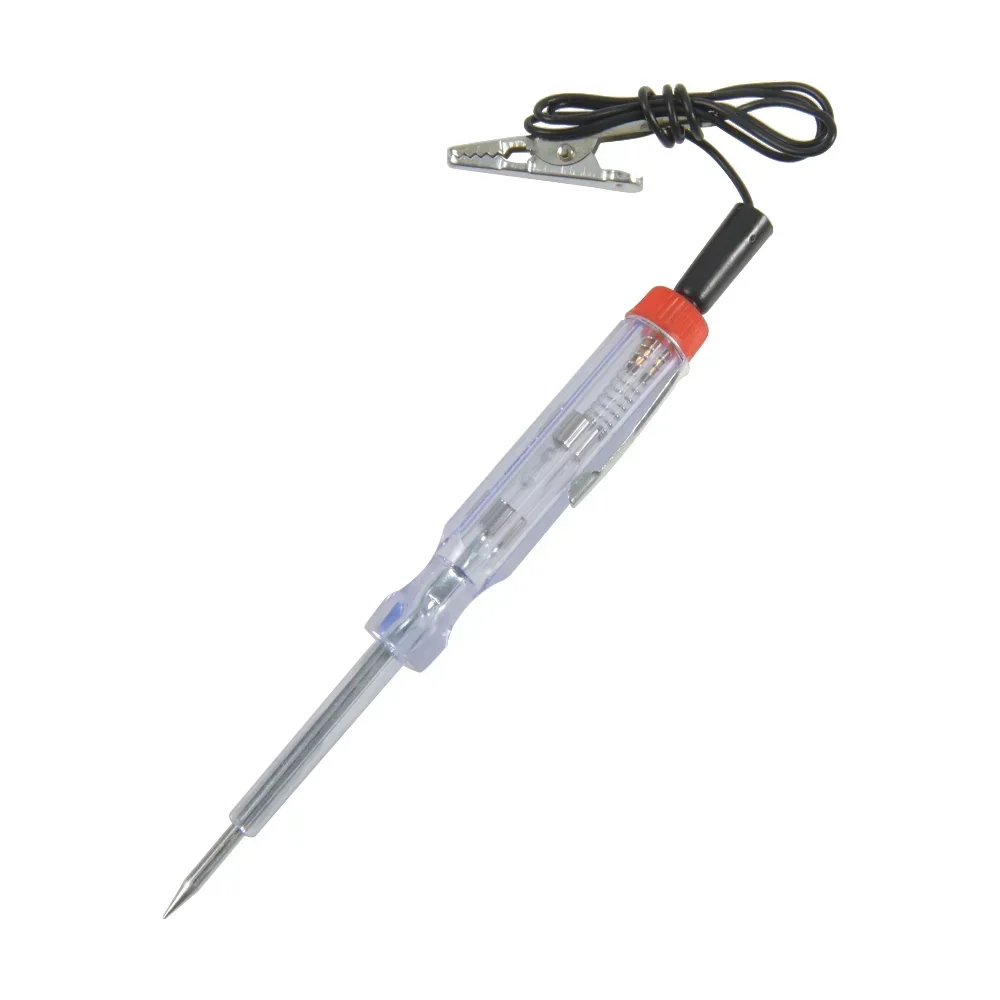Electrical Voltage Tester Pen Probe Lamp Auto Car Light Circuit Tester Lamp Detector Diagnostic Test Tools DC 6V 12V 24V