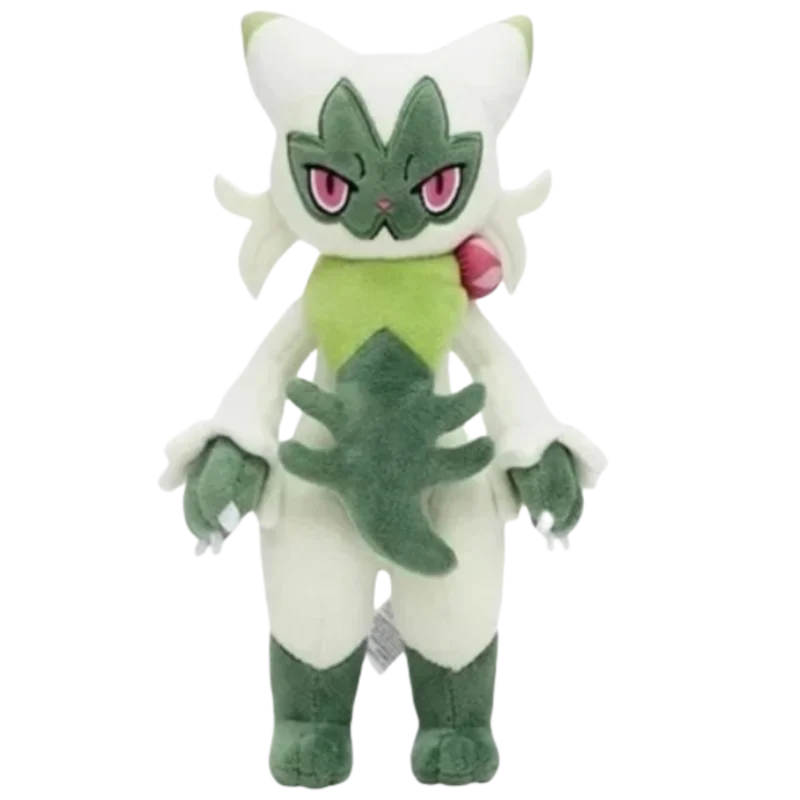 Pokemon Pikachu Plush Larvitar Treecko Calyrex Meowscarada Floragato Peluche Kawaii Plushies Toys Hobbies Exquisite Xmas Gifts