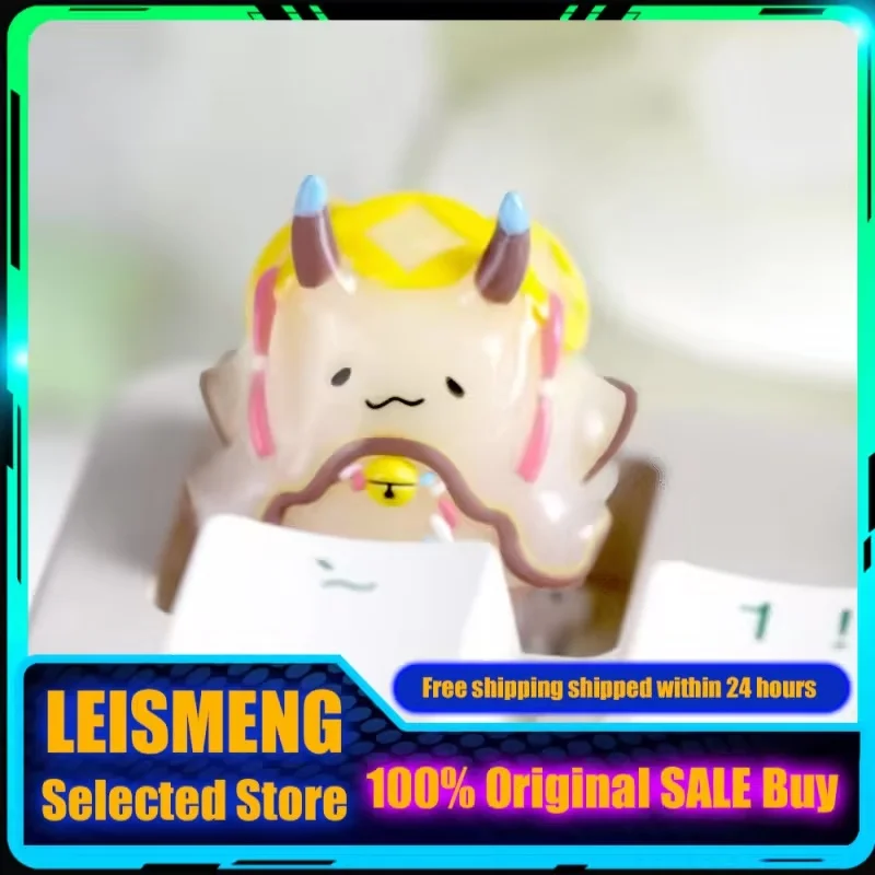 

Haitu themed keycaps personality Cute resin mechanical keyboard 1pcs PC gaming keyboards collectible gifts customized keycaps