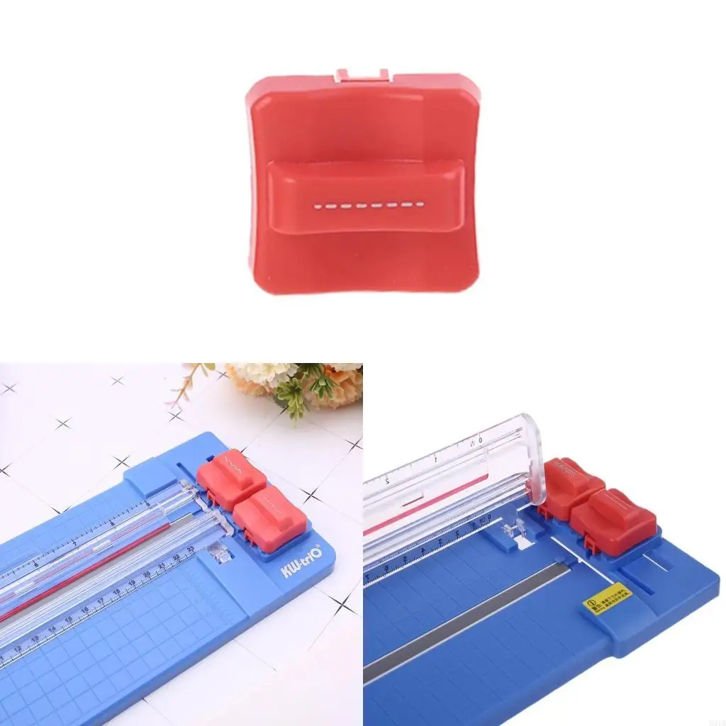 M5TB 4 in 1 Paper Trimmer with Skip Straight Fold Line Cutter for Head Side Ruler 9" Cutting Length Paper Cutting