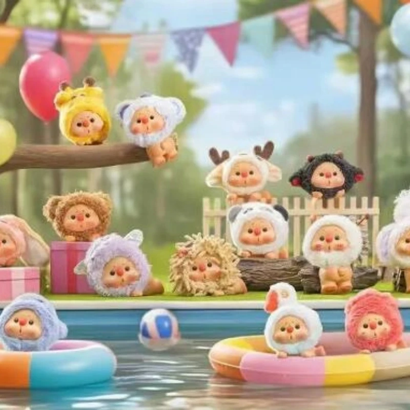 

Подлинная Oyo Animal Party Series, мини-слепая коробка, сумка для слепых, сумка для догадок, оригинальные игрушки, кукла, модная экшн-фигурка аниме, украшения, подарок