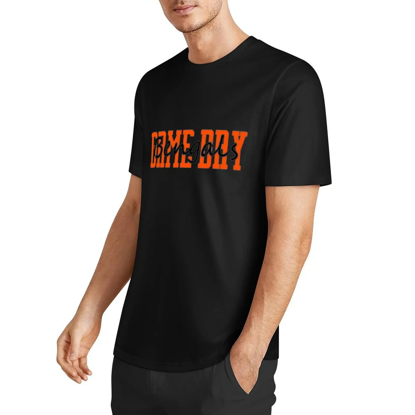 Bengals Game Day (1) T-Shirt oversized t shirt sports fans mens graphic t-shirts funny