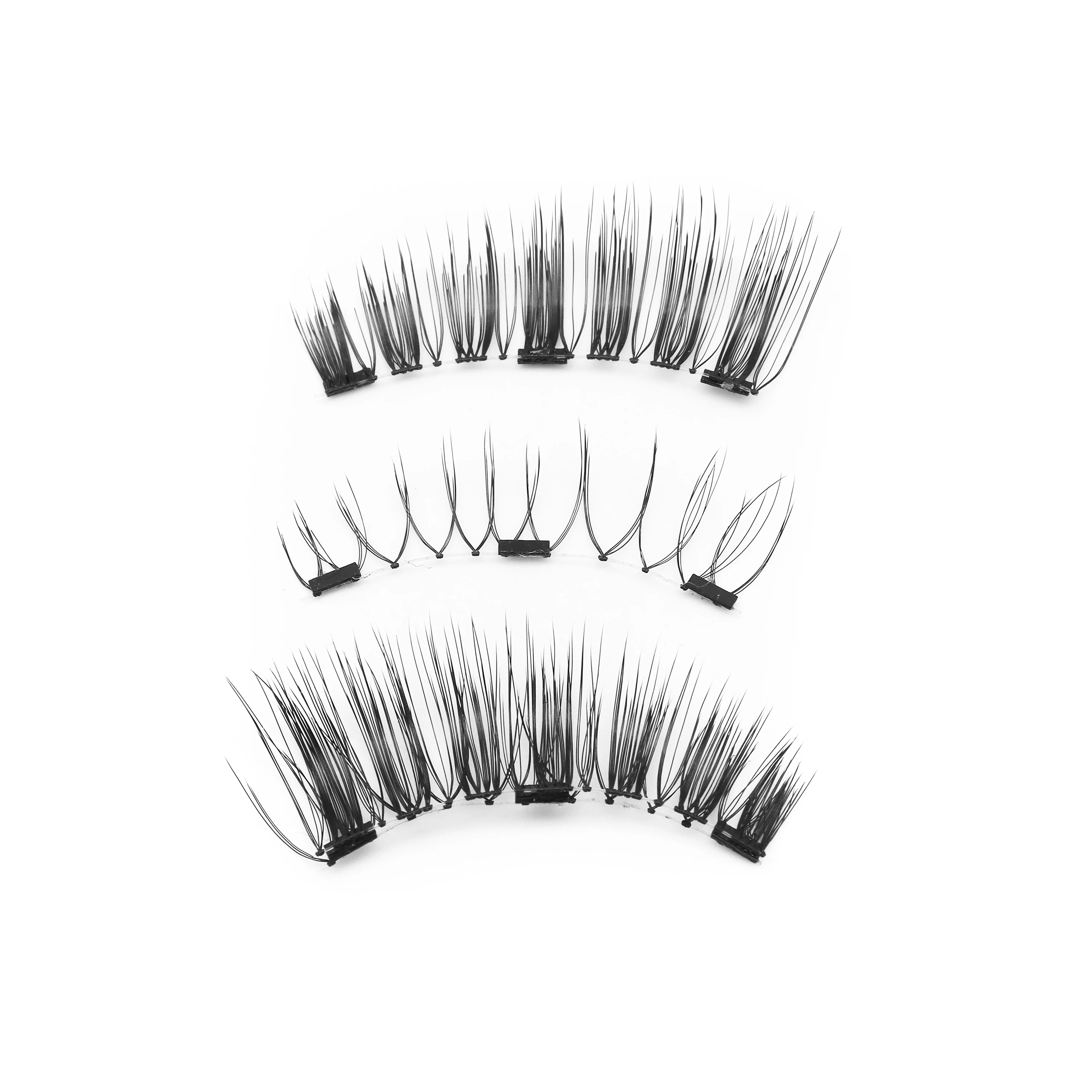 Künstliche Nerzwimpern 3D Magnetische Natürliche Falsche Wimpern Großhandels-Set Wiederverwendbare Magnetwimpern mit Pinzette – Detail 29