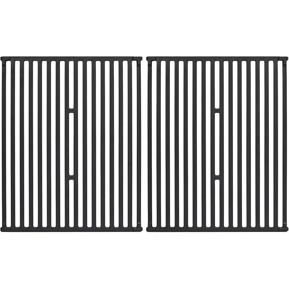 Heavy Duty 15 Inch Cast Iron Grill Grates Replacement Broil King Gas Grills Models 9453 9865 1155 4551 6666 Compatible Cooking