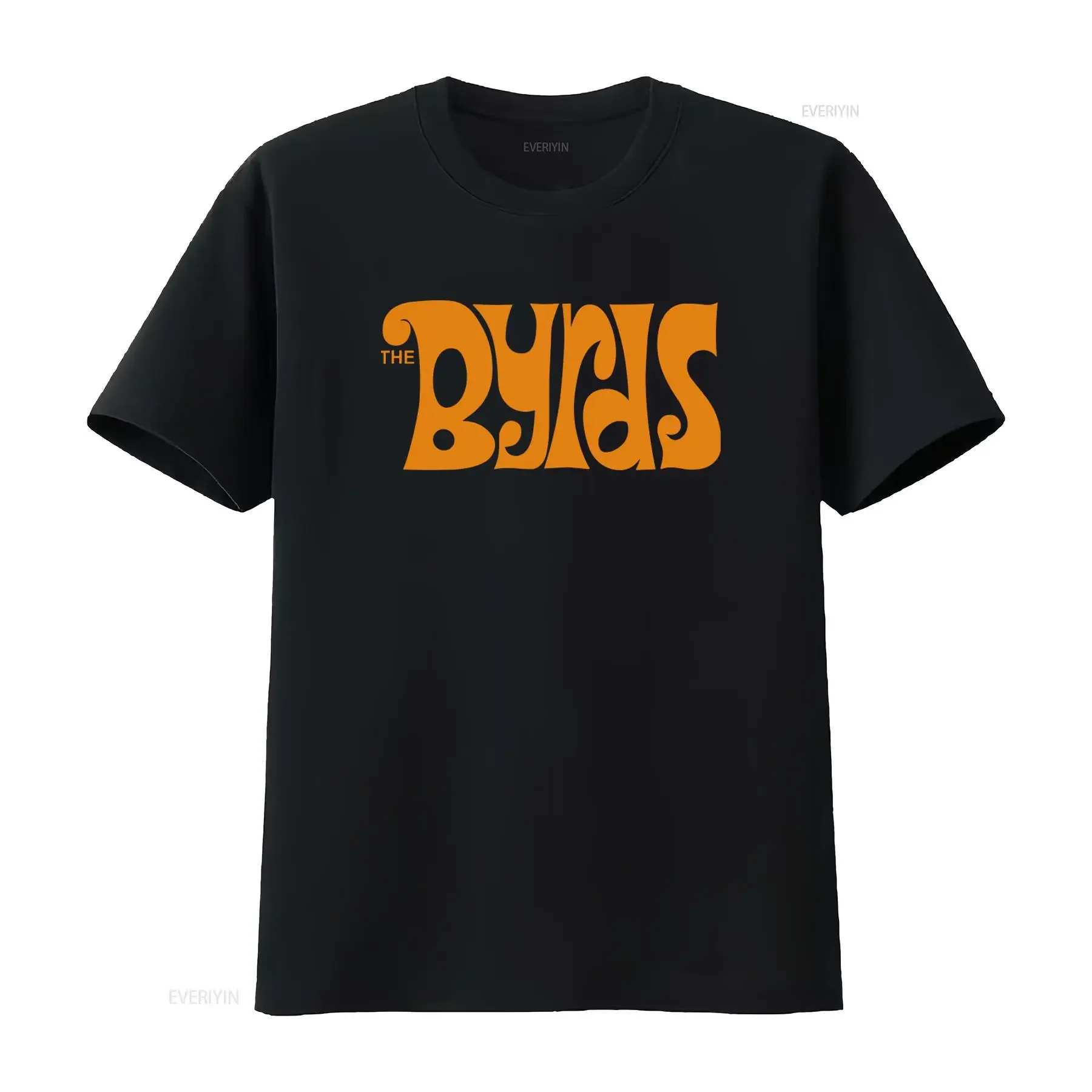 Retro Style The Byrds Band T Shirt for Rock Music Lovers vintage Washed designer clothes Casual streetwear