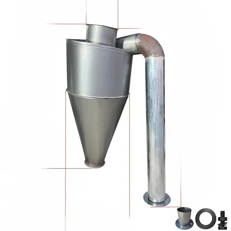 

Shakron dust collector cyclone aggregate multi-functional hammer blade crusher fan accessories corn feed separation customizatio