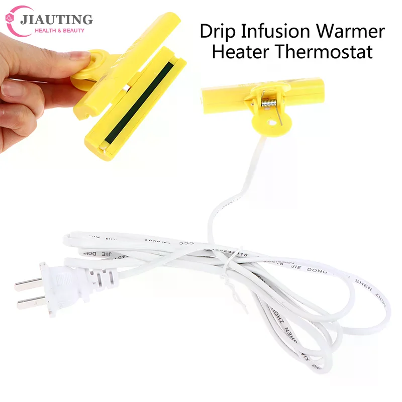 

1PCS 220V Drip Infusion Warmer Heater Thermostat Heating Patch Pocket Clip Infusion Warmer Thermostat Heating Rod USB Charging