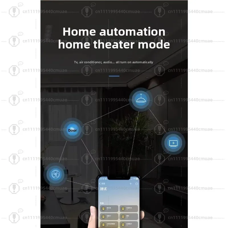Suitable for Homekit Smart Infrared RF Remote Control Universal Infrared Learning Siri Home Voice