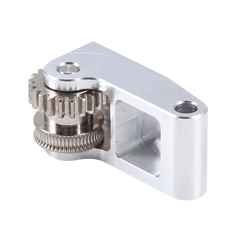 Ensemble d'engrenages d'extrudeuse en acier trempé, mise à niveau AC57, pour imprimante 3D Bambu Lab P1S P1P X1 Carbon X1C, dent droite