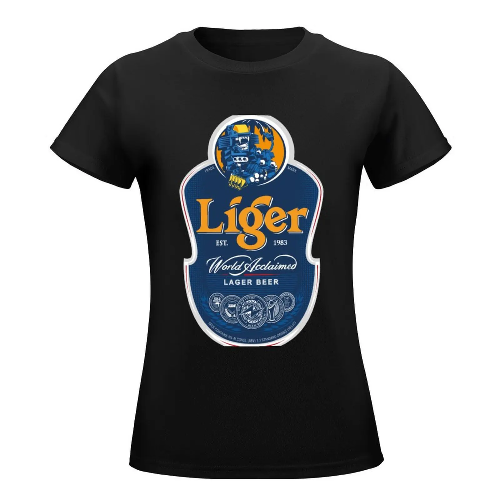 Liger Beer T-Shirt shirts graphic tees sublime funnys tees Womens clothing