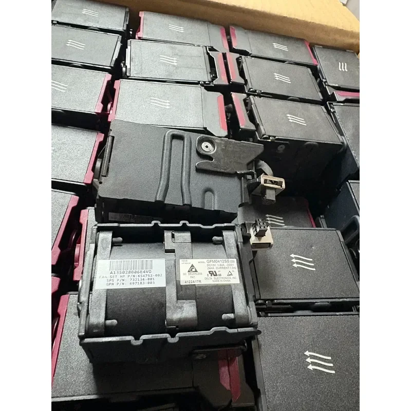 for HP GFM0412SS Cooling Fan for DL360P DL360E Server Replacement Part High Performance Quiet Operation Durable Design