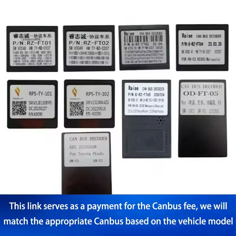 For Honda For Toyota For Nissan For Mazda For Mitsubishi For Kia For Hyundai For Renault For Volvo Optional Cable Canbus