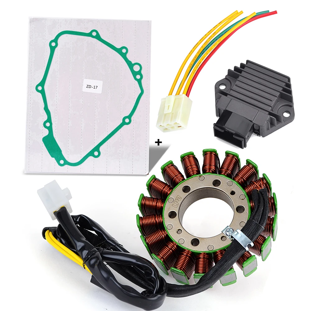 

CBF 600S 600N Regulator Rectifier + Stator Coil With Gasket For Honda CBF600S ABS PC38 / CBF600N Naked ABS PC38 2004 2005 2006