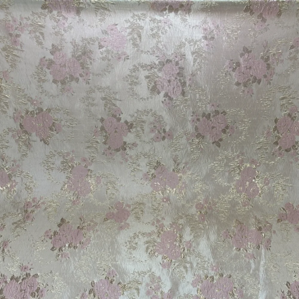 

Matal Wire жаккардовая ткань платье сценическая мода тканая парча одежда швейная ткань оптовая продажа ткань на метр материал «сделай сам»