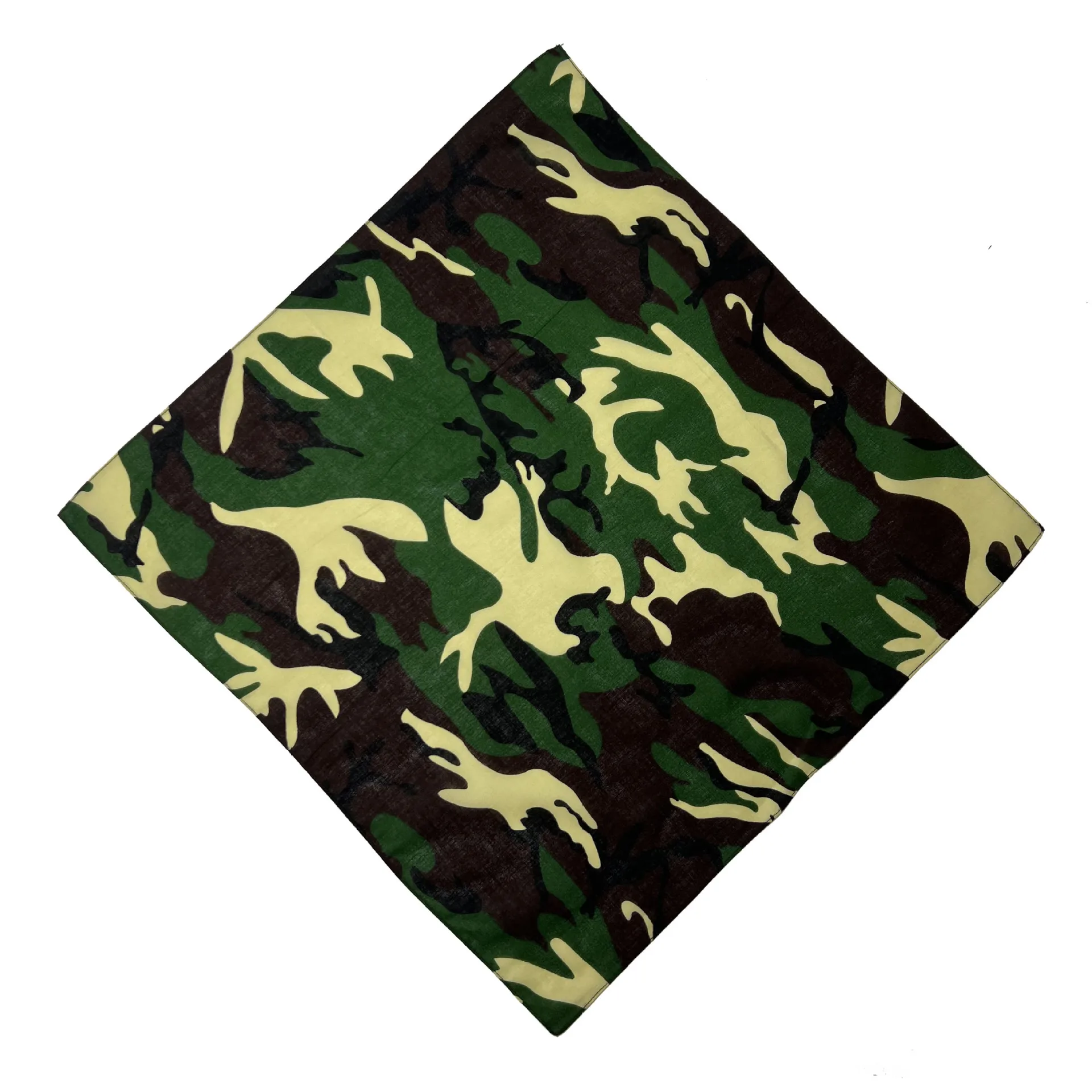 Cotton Hiphop Scarves, Du-rag Bandanas, Headwear, Camouflage Headband, Camping Mask, Gaiters Braga, Hiking Scarves