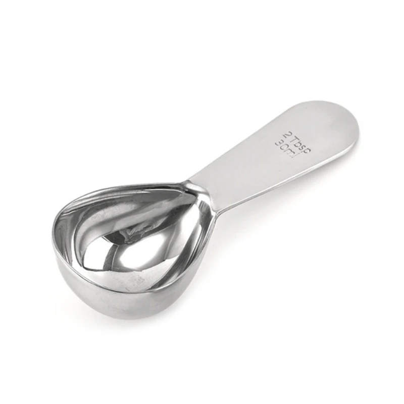 15/30 مللي قبضة مريحة مع ملعقة كبيرة لليد القصيرة قياس الملاعق دروبشيب