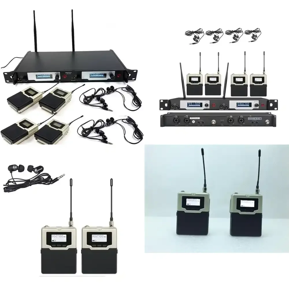 

PSM9800 with 4 Receiver Wireless in Ear System for Stage