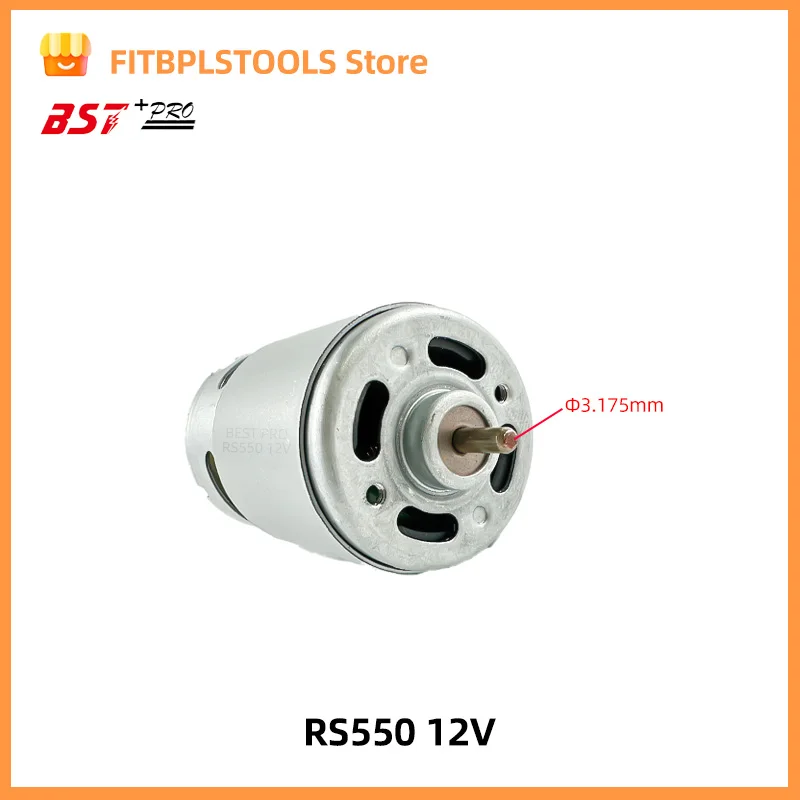 

DC RS550 Motor Micro Electric Screwdriver Motors with the best-selling brushed motor heart