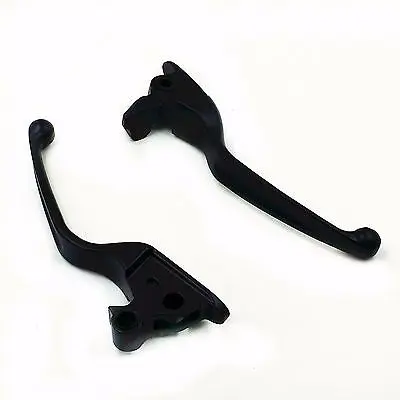 Black Clutch Brake Levers for Harley Touring Trike Road King Electra Street Tri