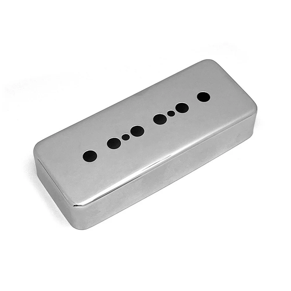 Brass 6 String Pickup Cover Designed for Electric For Guitars with Open Top Acoustic Response and Fit Integrity