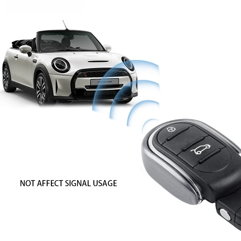 Metal Car Key Case Cover Protection Shell Remote Fob Holder For Mini Cooper F56 F55 F54 F57 F60 Clubman Countryman Accessories view 2