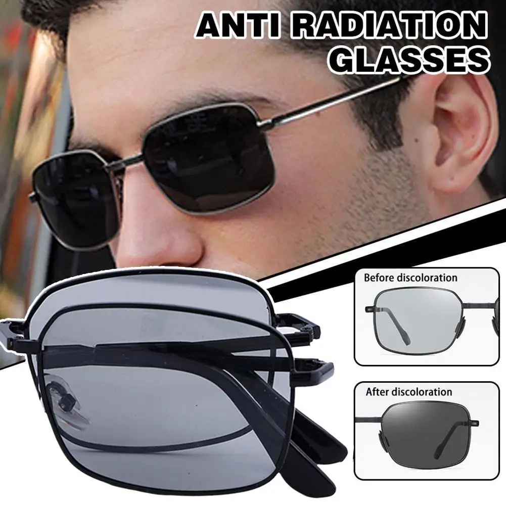 Portable Folding Reading Outdoor Driving Glasses Women Men Anti-Radiation Anti Blue Light Eyewear Glasses Travel Portability