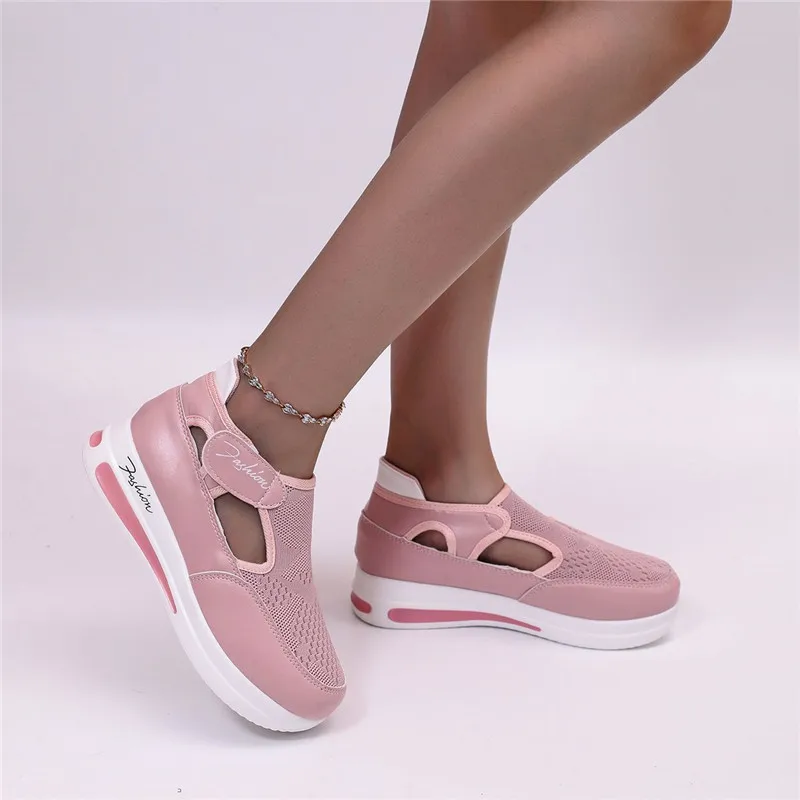 Tenis Feminino 2025 Women Tennis Shoes Breathable Sneakers for Female Outdoor Soft Sole Non-Slip Walking Gym Chaussure Femme