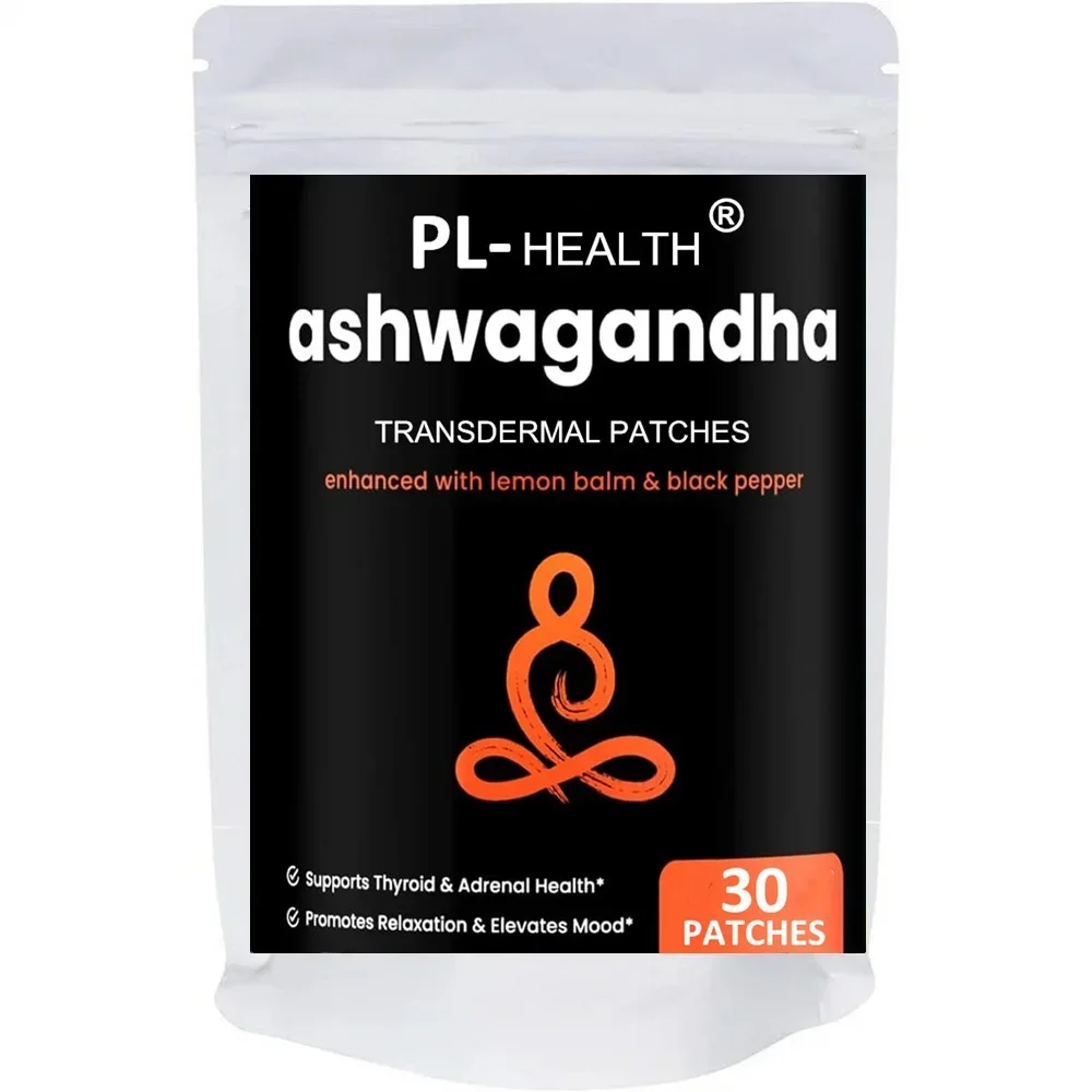 

Ashwagandha Transdermal Patches Natural Energy, Performance & Mood Support 30 Patches