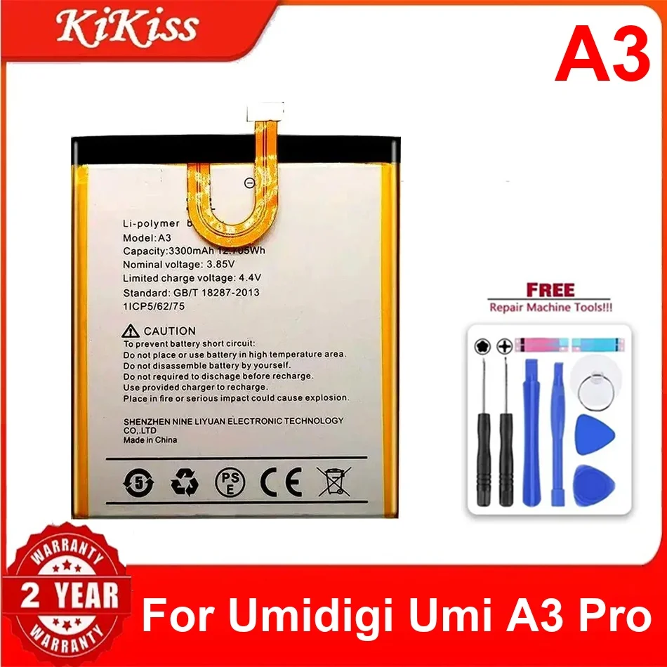 

A3 Battery For Umidigi Umi Pro Replacement Lithium Polymer Bateria