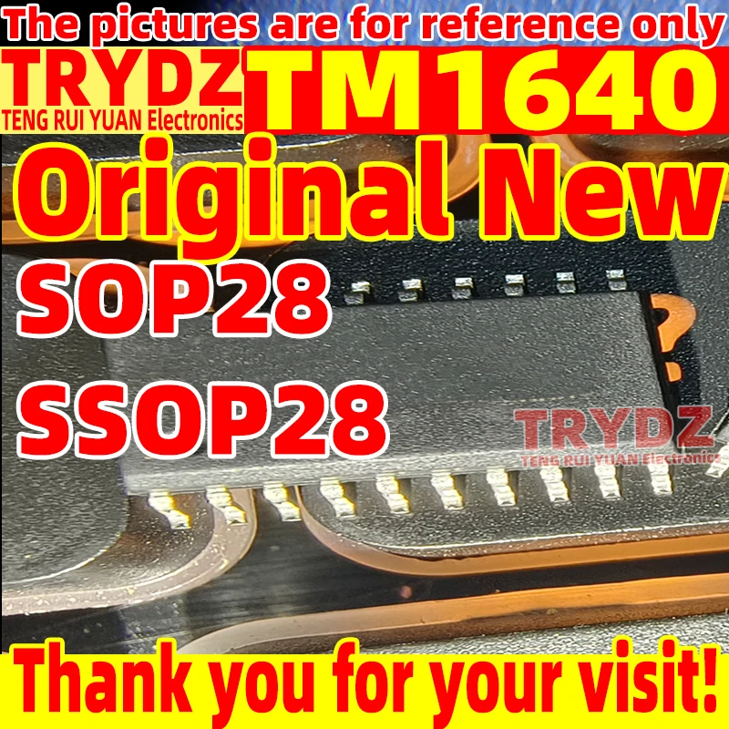 200-10pcs Original New TM1640 SOP28 SSOP28 LED panel display driver chip