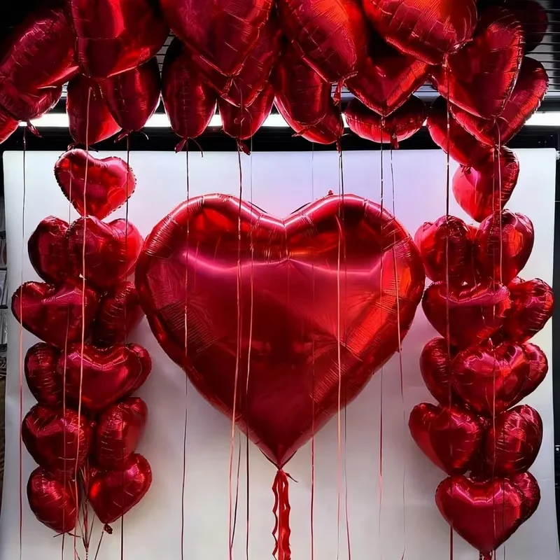 11/6Pcs Heart Foil …