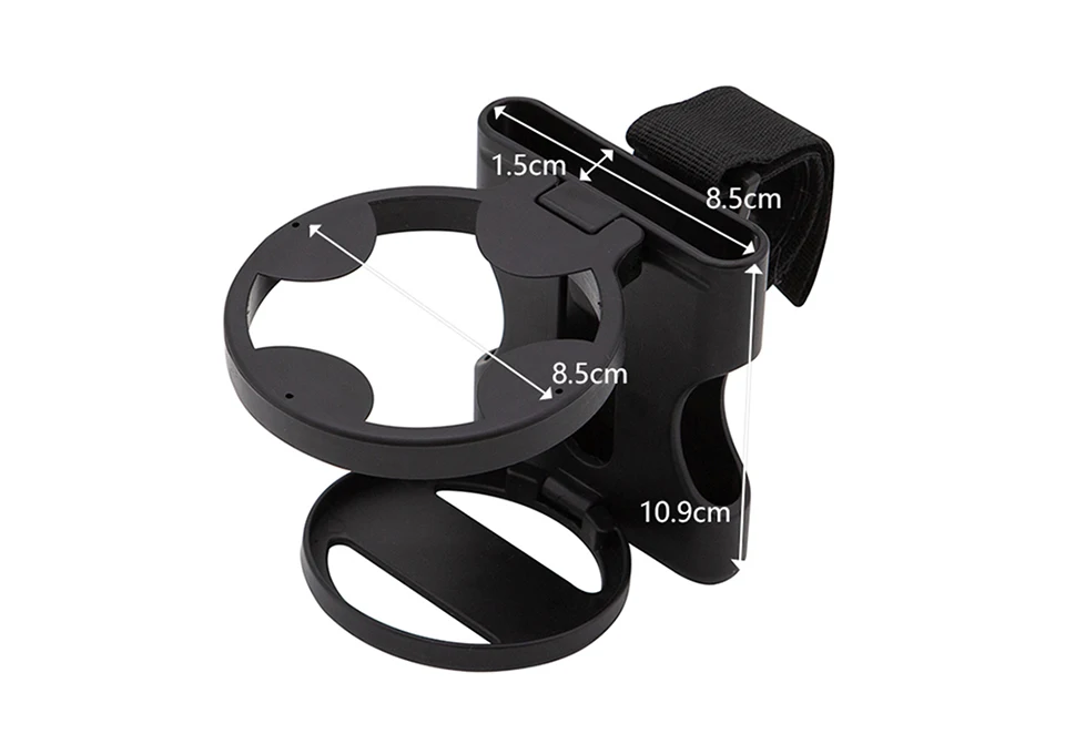 Faltbarer Getränke halter für Kinderwagen Telefon halter Universal Kinderwagen Kinderwagen Zubehör Baby Flaschen halter geeignet außerhalb der Reise – Detail 13