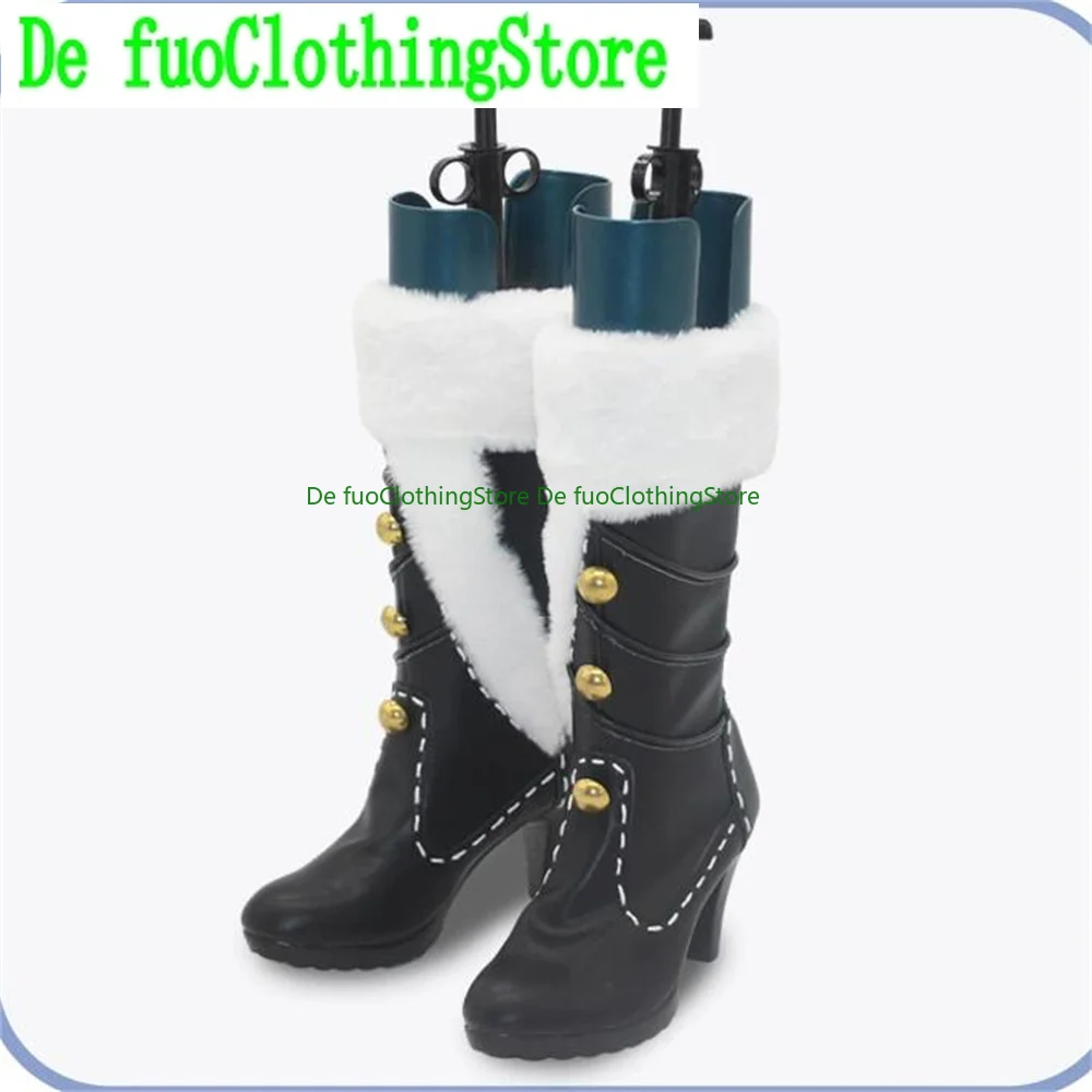

Defuo Tifa Lockhart Final Fantasy VII FF7 Cosplay Shoes Boots Game Anime Game Role-playing Halloween Party Props Shoes Boots