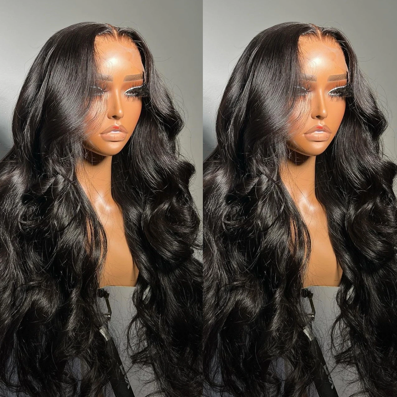 13x4 13x6 HD Body Wave Lace Front Wig Pre Plucked 40 Inch Loose Wave Lace Frontal Wig Glueless Human Hair Wigs For Black Women