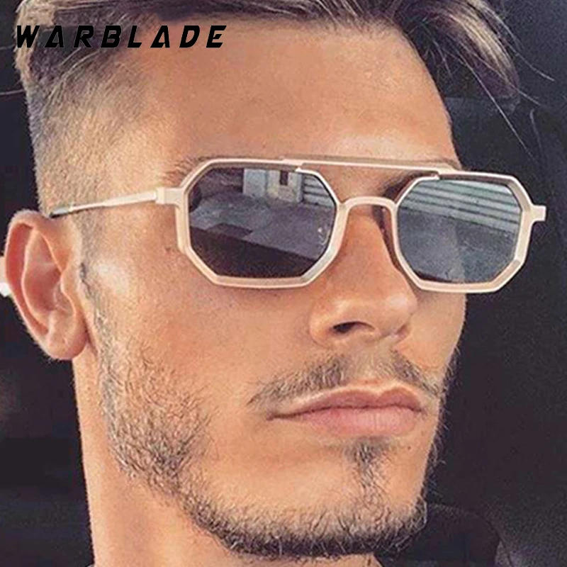 

Punk Pilot Metal Double Bridge Women's Sunglasses Luxury Brand Design Men Sunglass Fashion Driving Hiking Eyewear Lentes UV400