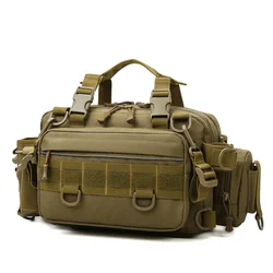 Large Capacity Fishing Waist Bag Men's Outdoor Camouflage 2024 NEW Bag Crossbody Mountaineering Multi-purpose Fishing Rod Bag 가방