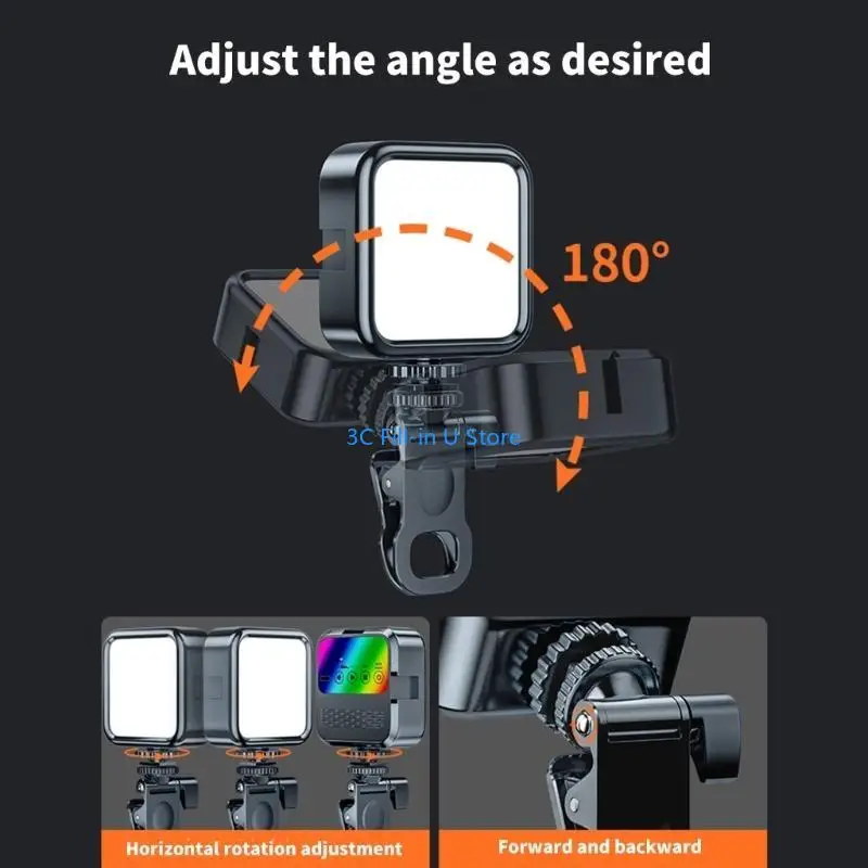 Зажидка на экране G8TA зажимать пластиковая камера для заполнения света и мобильных устройств