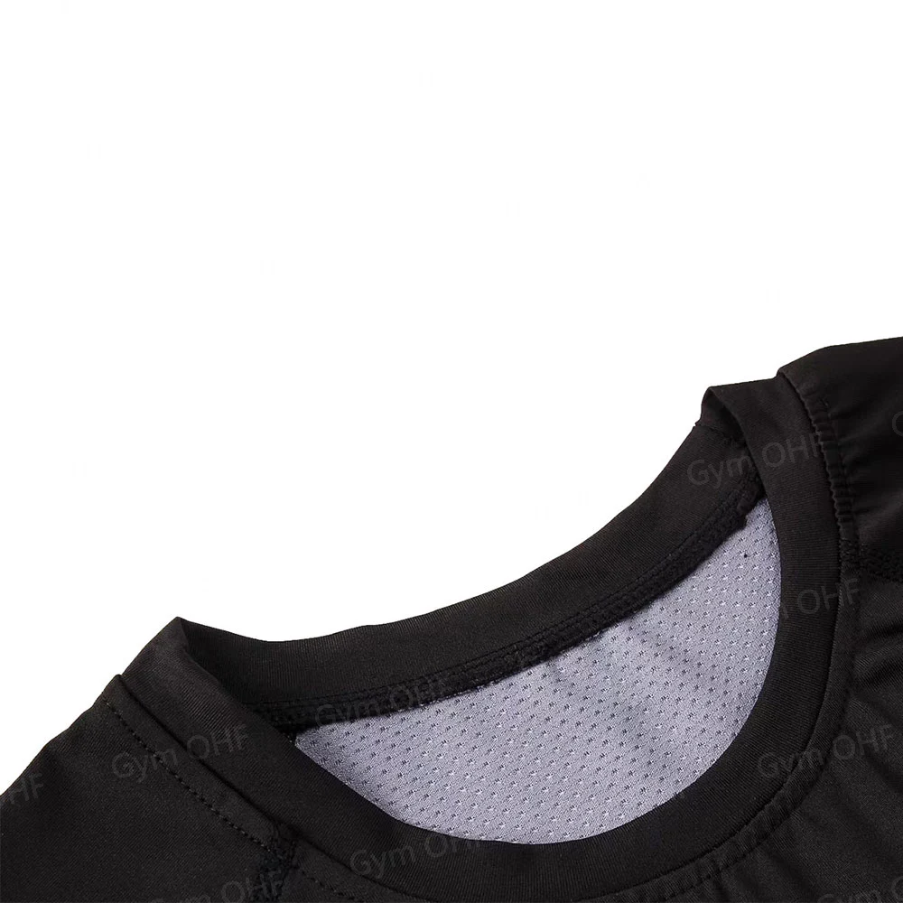 Kompression T Shirt Mann Quick Dry Lauf Gym Fitness Enge Sportswear Sommer Atmungsaktive Spinne Kurzarm T Shirt Männer 2099 – Detail 17