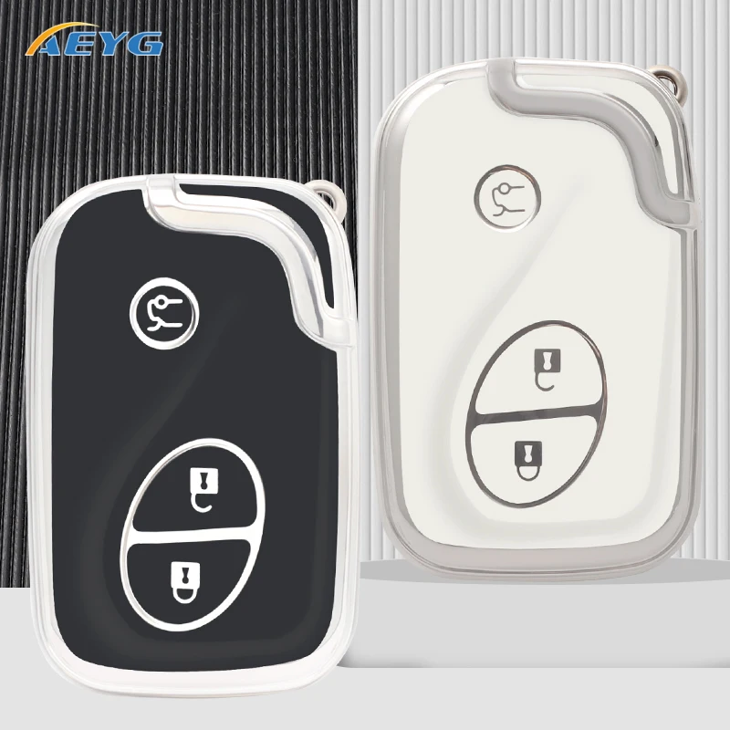 Fashion TPU Car Smart Key Case Cover Shell Fob For Lexus CT200H GX400 GX460 IS250 IS300C RX270 ES240 ES350 LS460 GS300 450h 460h