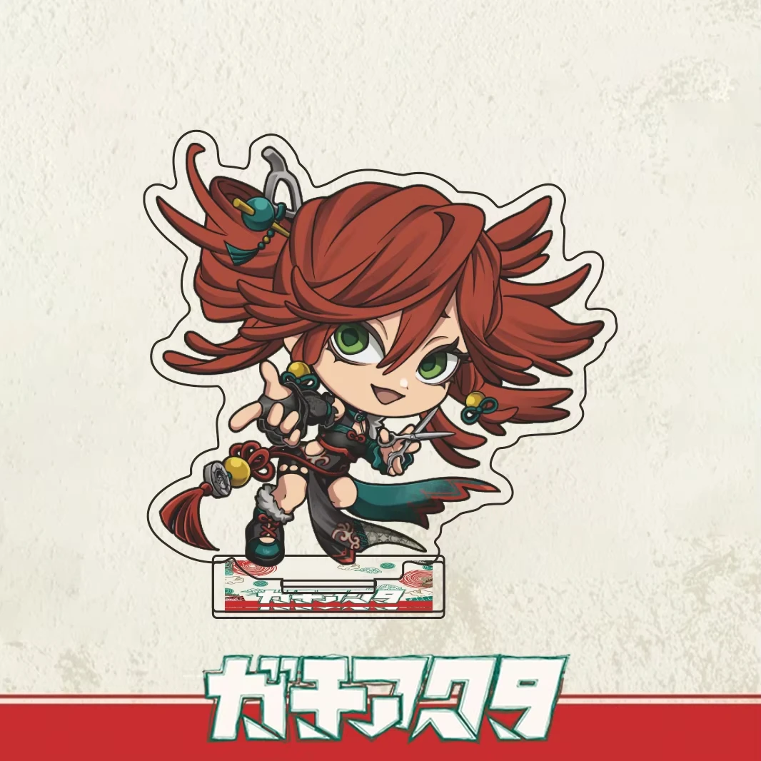 Gachiakuta Q Version Series Acrylic Stand & Keychain 2026 New Rudo Zanka Anime Table Ornament Backpack Charm Birthday Holiday