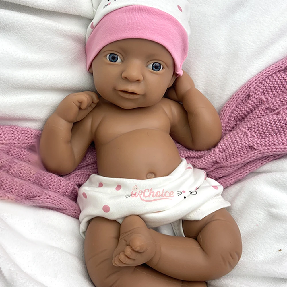 شفاء السيليكون ولد من جديد طفل 44 سم فتح فم فتاة كاملة ناعمة الجسم وزن دمية لأولئك الذين يتعاملون مع فقدان الرضع أو العقم